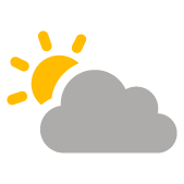 Cloudy with some clear spells